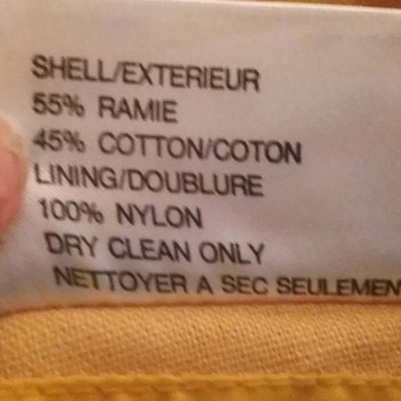 Ego | Double Breasted Sunshine Yellow Orange Jacket - Picture 8 of 8